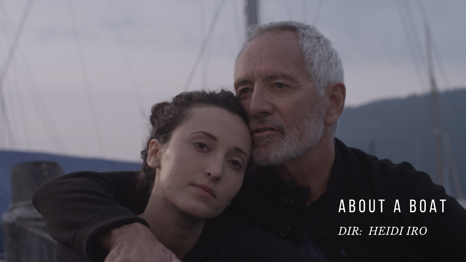 Daniella Alma and Peter Dykstra in About a Boat Short Film